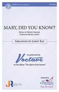 Mary, Did You Know? SATB choral sheet music cover Thumbnail